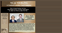 Desktop Screenshot of ngniebling.com
