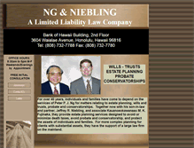 Tablet Screenshot of ngniebling.com